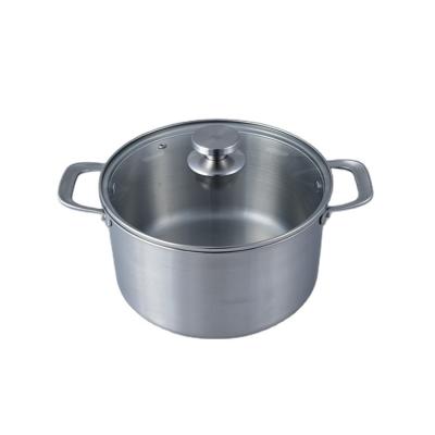 China Sustainable Soup Stock Pots Stainless Steel Cookware Sets China Kitchenware Suppliers for sale