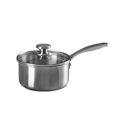 China Sustainable Kitchenware Pot Nonstick Stainless Steel Cookware Sets For Cooking for sale