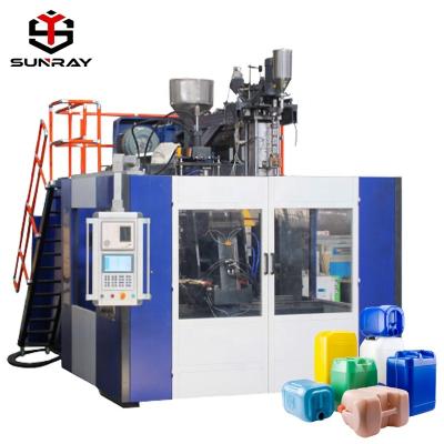 China 20L 30L jerry can plastic blow molding machine HDPE 25l jerry can extrusion blow molding machine plastic manufacture for sale