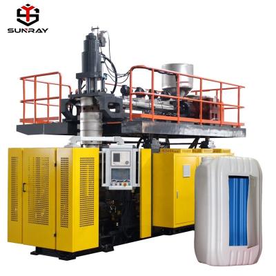 China Double layer jerry can blow molding machine plastic jerry can machinery HDPE 30L blowing jerry can making machine for sale