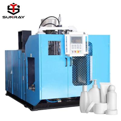 China 500ml 1l Bottle Plastic Shampoo Bottle Blow Molding Machine HDPE Detergent Liquid Soap Bottle Extrusion Blow Molding Machine for sale