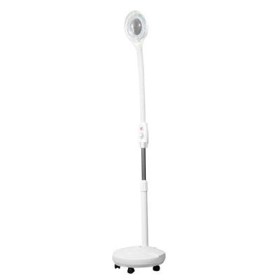 China Beautician Salon Floor Standing Spa Beauty Magnifying Lamp Led Magnifying Lamp MSD-116B for sale