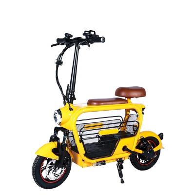 China Smart Mini Powerful Electric Cargo Bicycle Convenient With Pet Carrier zu verkaufen