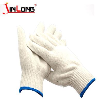 China High Quality Knitted Industry Safety Gauge Cotton Working Gloves 10 100 Uline Cotton Gloves for sale