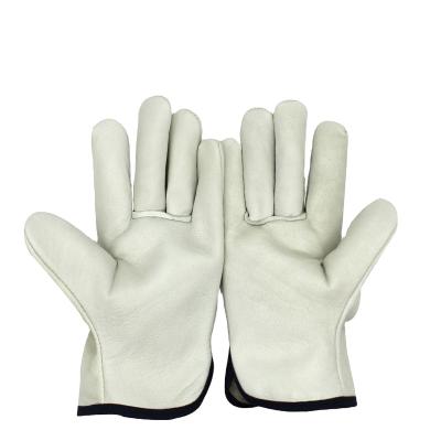 China 10.5 Inch Custom Leather Welding Gloves Sheepskin Winter Wear-Resistant Cheap Driver Gloves For Drivers for sale