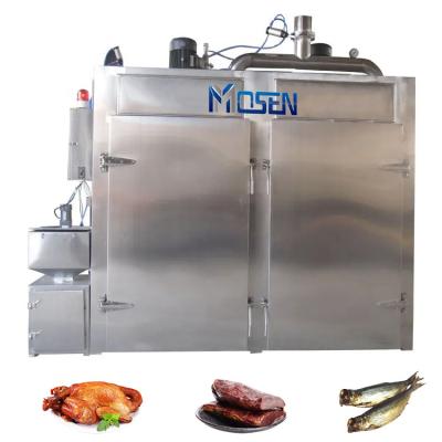 China Upgraded technology restaurant automatic meat smoker wood smokehouse for sale for sale