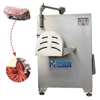 China Frozen Meat Commercial Used Chicken Frozen Meat Slicing Machine Fresh Grinding Beef Goat Meat Slicing Chopper Mincer Machine 220V/380V 2.2Kw for sale