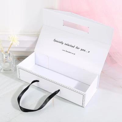 China Premium Light Savings Shipping 2022 Gift Box Wig Custom Logo Packaging Exquisite Wig Boxes Beautifully Folded Wig Box for sale