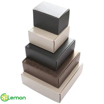 China Recycled Materials Custom Printed Corrugated Cardboard Manufacturers Pack Cardboard Box Square Cardboard for sale