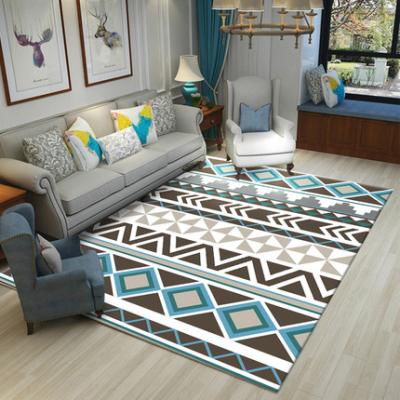 China Europe Latest Design Living Room Rugs African Printed Rugs Carpet For Living Room for sale