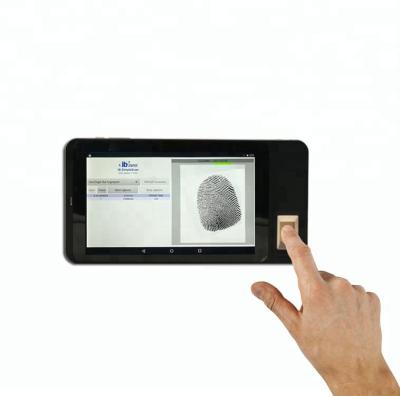 中国 HF FP07 Ultra-thin NFC 3G Android Fingerprint Tablet With Barcode Scanner 販売のため