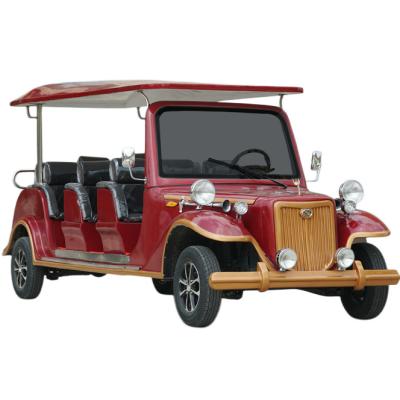 China Electric Car Antique Classic Battery Operated Old Vintage Tourist Sightseeing Car 5050 X 1600 X 2050 Mm for sale