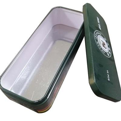 China Cake Competitive Price Rectangular Metal Tin Box Long For Vita-Cake for sale