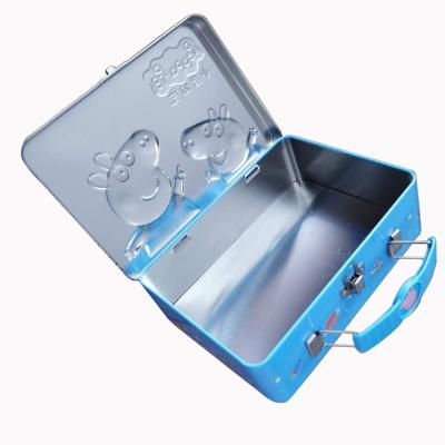 China Gift & Wholesale Craft Suitcase Tin Box For Toys for sale