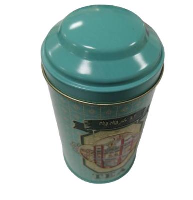 China Recycled Materials Cheap Customized Round Tin Can For Spice Tea Tin Can for sale