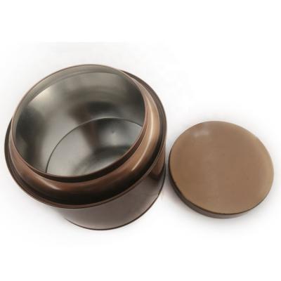 China New Design Metal Gift Tea Canister Package Round Large Tin Can Tea Aluminum Tin Boxes for sale