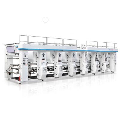 China Building Material Shops Computerized General Automatic High Speed ​​Rotogravure Printing Machine 6 Color for sale