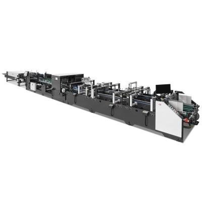 China BT-HZH1450TB high-speed fully automatic food glue machine for carton box paste machine for food box for sale