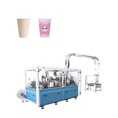 China Paper Industry Automatic High Speed ​​Paper Cup Making Machine With Handle Line Applicator / Attachment for sale