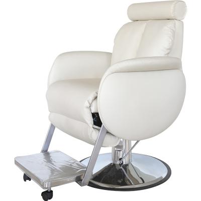 China Modern Barber Chair For Hair Salon White Luxurious is made of high end structure for sale