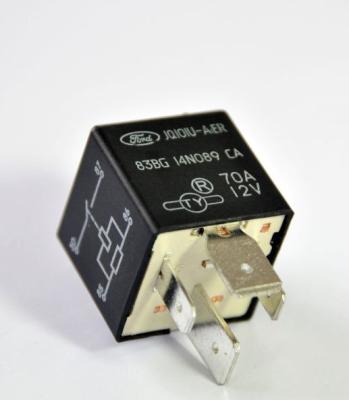 China Epoxy / Sealed 12V 70A Ignition Relay 1A 4Pin 37g $0.69 With Resistor for sale