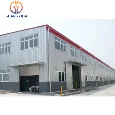 China Modern Lightweight Modular Workshop House Steel Structure Prefab Houses Prefab Steel Prefab House for sale