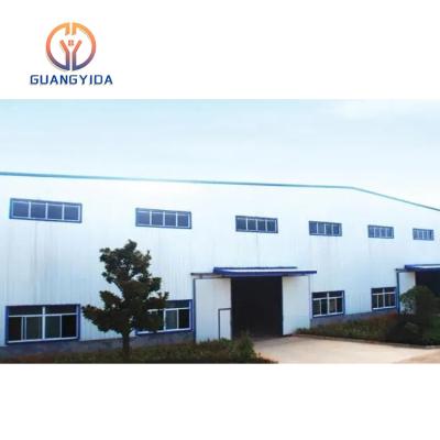 China Prefab Workshop Warehouse Industrial Building 1000 Square Meters Small Modern Fast Build for sale