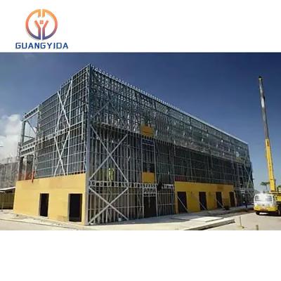 China Modern Steel Structural Restaurant Building Prefab Insulated Steel Structure Warehouse for sale