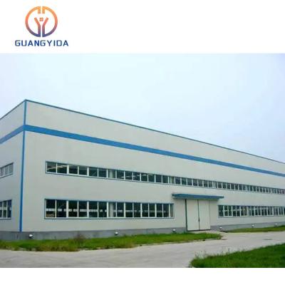 China Modern Farm Shed Steel Structure Prefab Insulated Steel Structure Warehouse Building for sale