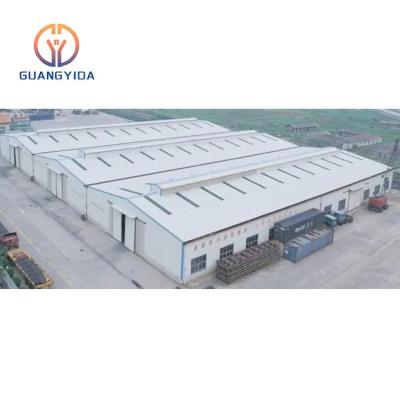 China Traditional Prefab High Speed ​​Steel Frame Modern Steel Construction Prefab Warehouse Shed Building Steel Structure for sale