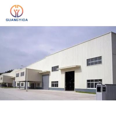 China Traditional Factory Workshop Warehouse Pre Fabricated Steel Structure Building for sale