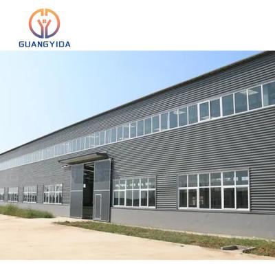 China Traditional Metal Frame Prefab Apartment Building Permanent Workshop Steel Structure Construction Warehouse for sale