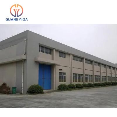 China Traditional Structures Large Shed Building Wall Metal Modular Warehouse Workshop Prefab Buildings for sale