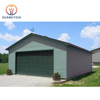 China Traditional High Quality Prefab Steel Structure Steel Garage for sale