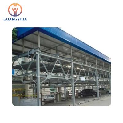 China Traditional Building Free Steel Metal Garage Warehouse Construction Design Prefab Car Garage for sale