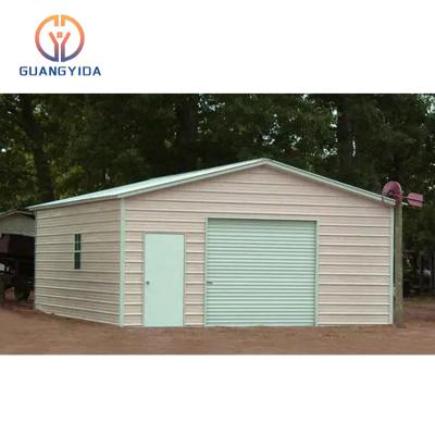 China Traditional Prefab Car Shed Garage Outdoor Price Garages Parking Lot for sale