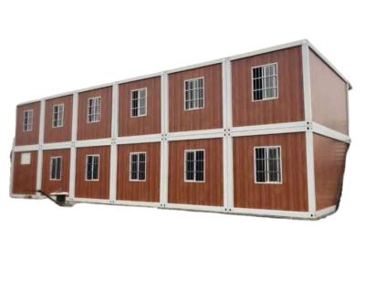 China GYD China Modern Tiny Cheap Prefab Folding Flat Pack Steel Structure Container Houses For Office for sale