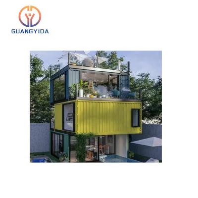 China Fast Build Flat Pack Container House House Modern Tiny Prefab House Modern Tiny Prefab House for sale