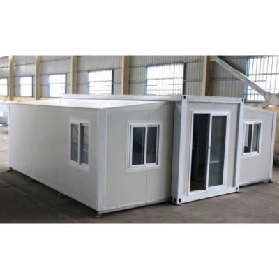 China Modern Luxury 2 Bedroom High Decoration Customized Expandable Flat Pack Container House With Bathroom for sale