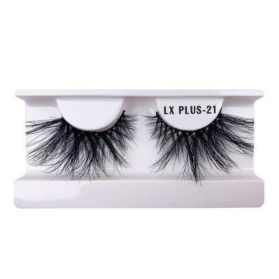 China New Fashion 100% Natural 25mm Premium Quality Handmade 3D Mink Eyelashes Fake Lashes for sale