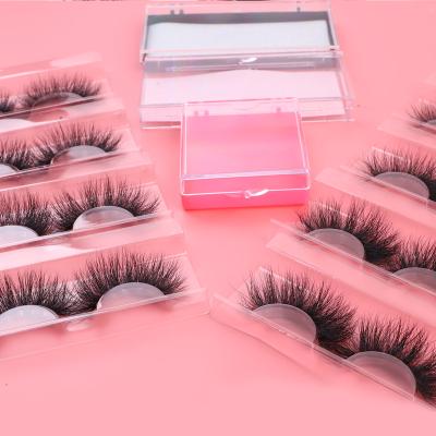 China Real 3d mink 25mm natural long lasting full strip eyelashes private label seller fake lashes for sale