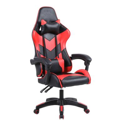 China 2022 fantech gamer factory price gaming chair red and black massage gaming chair custom PC gaming chair with speaker desk for sale