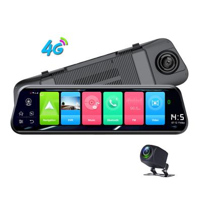 China Super Night Version 10 Inch ADAS WIFI Android 8.1 OS RAM 2GB ROM 16GB Remote Real Time Car DVR Monitor Driving Recorder 4g Dashcam for sale