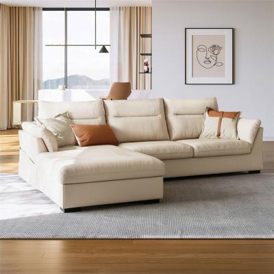 China Other 2021Hot Sale European Modern Sectional Home Furniture Sofa Set Fabric Couch Living Room Corner Sofa for sale