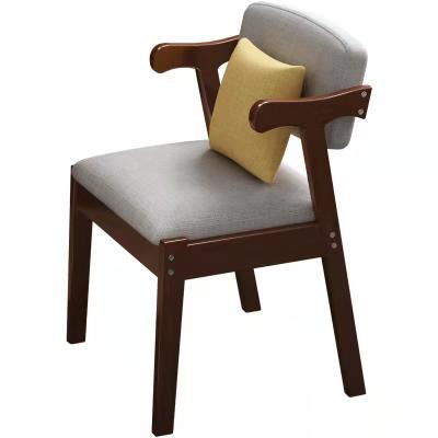 China Modern Nordic Luxury Dining Chair Solid Wood Style Solid Wood Chairs Dining Furniture for sale