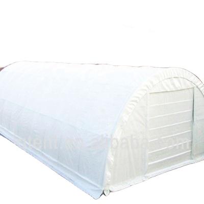 China Fireproof / waterproof / uv-resistant outdoor large PVC steel structure storage tent as warehouse for sale