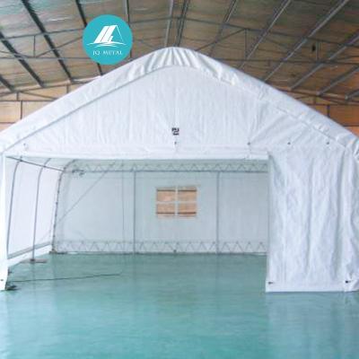 China Special designed for heavy snowfall JQA2424 steel frame storage tent for sale