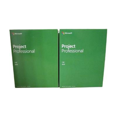 China Microsoft Project Pro Activation Card 2019 Edition Boxed Physical License Key Sent To Microsoft Project Pro 2019 for sale