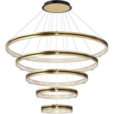 China 2022 High Sale 2700k LED Chandelier 20w Hot Sale Modern Flat Straight Modern Adjustable Dimmable Ring Chandelier 20w Ceiling Chandelier for sale