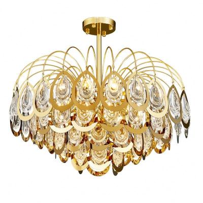 China Modern Wholesale Chandelier Light Large Modern Crystal Chandelier Light CowKing Crystal Chandelier for sale